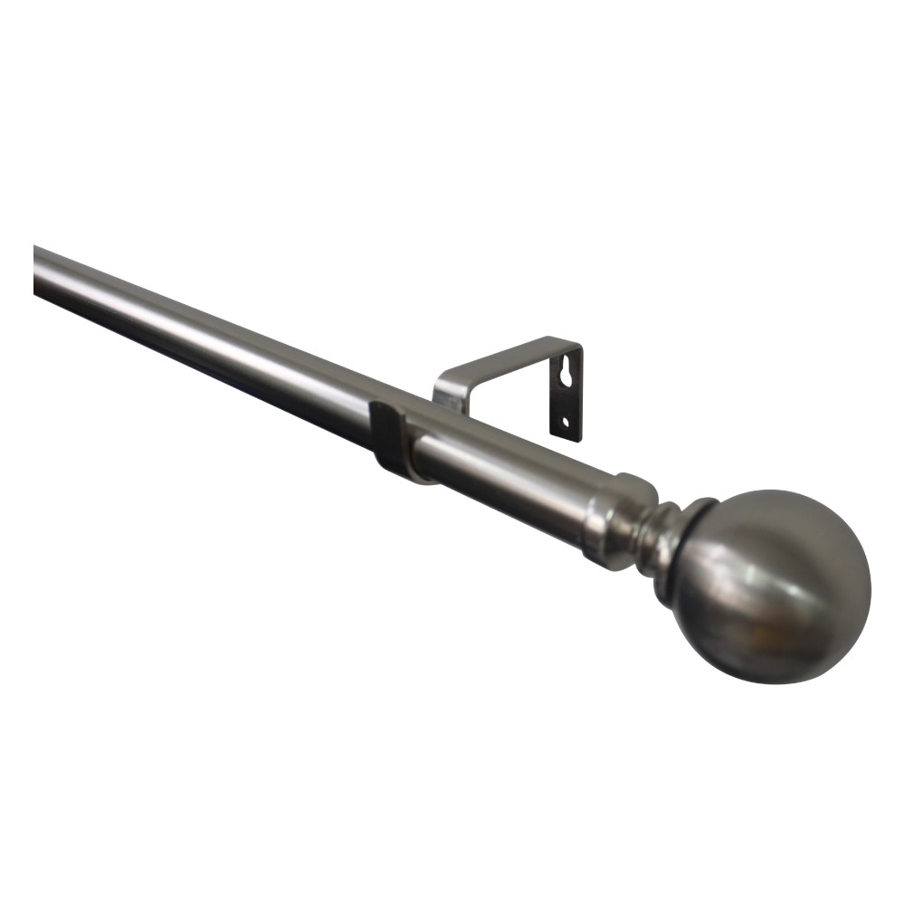 goodhome-athens-grey-nickel-2528mm-ball-single-set-extendible-120210