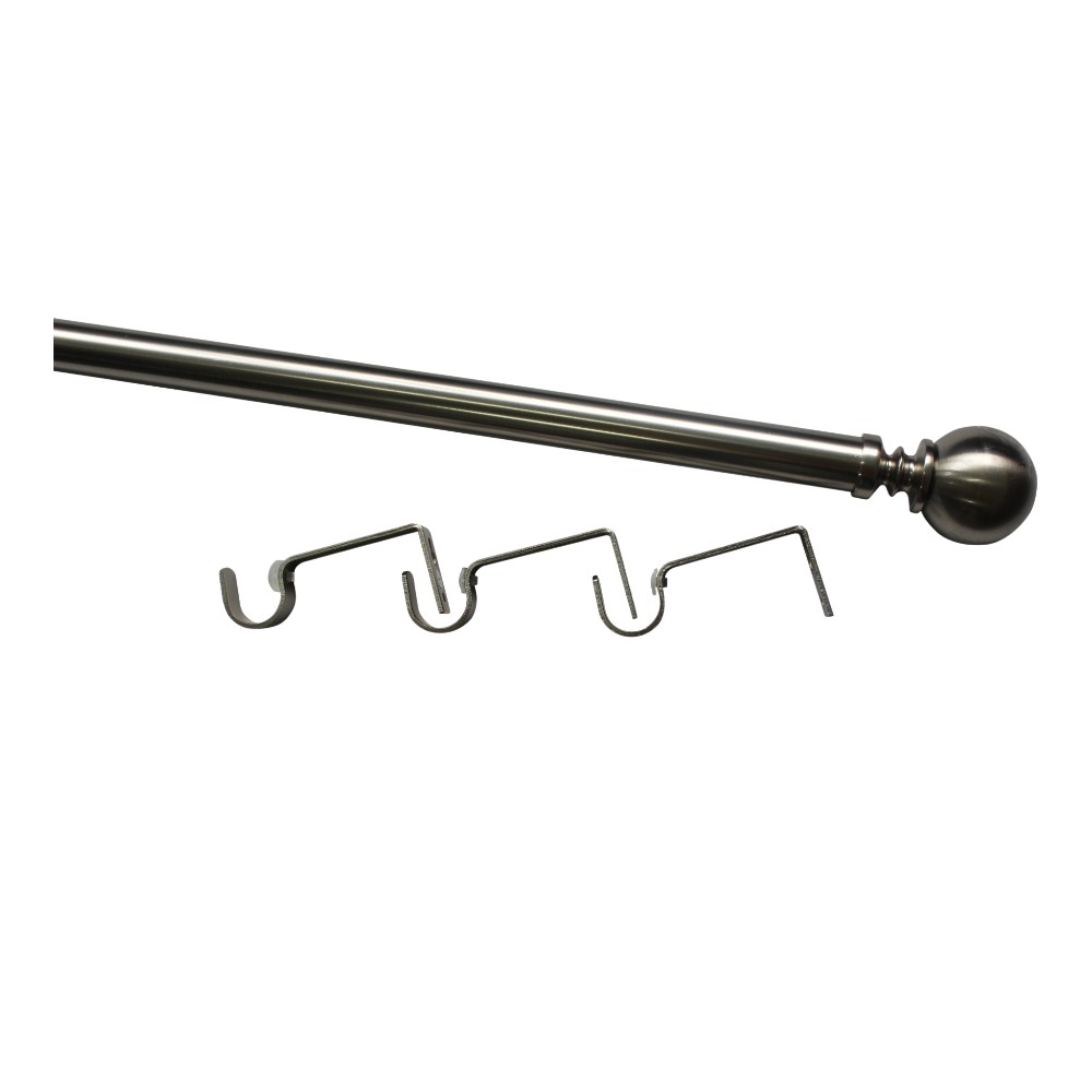 goodhome-athens-grey-nickel-2528mm-ball-single-set-extendible-120210