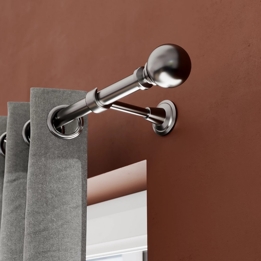 goodhome-athens-grey-nickel-28mm-ball-finial