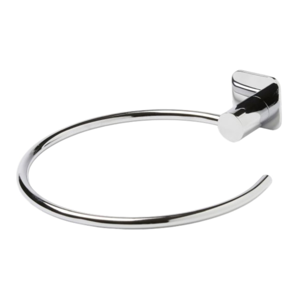 goodhome-koros-towel-ring-chrome