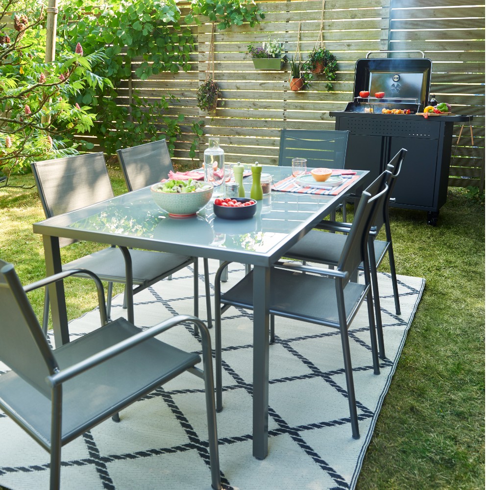 goodhome-outdoor-table-6-seater-dallas-steel-glass-grey