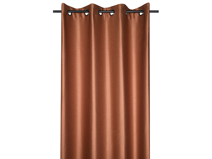 chevron-blackout-polyester-eyelet-curtain-cognac-orange-140cm-x-260cm