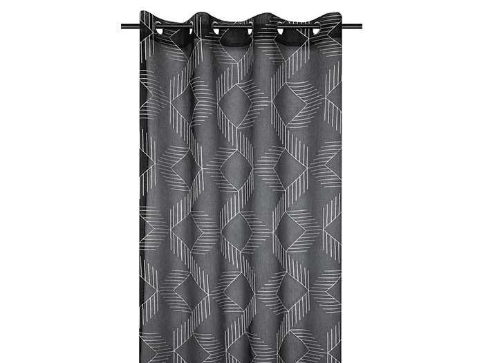 squared-design-eylet-curtain-black-140cm-x-260
cm