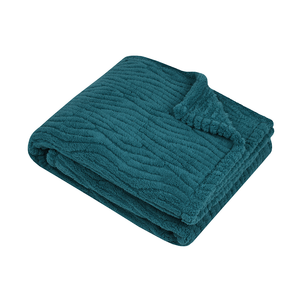 columbia-polyester-soft-blanket-petrol-blue-180cm-x-220cm