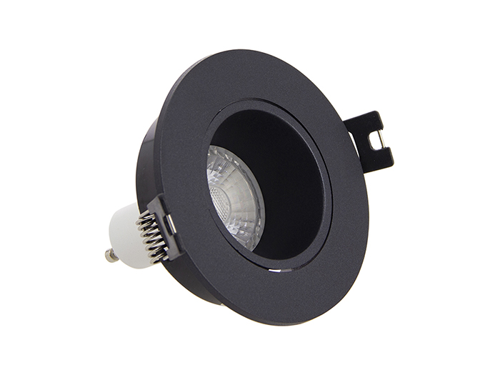 xanlite-round-adjustable-gu10-warm-white-spotlight-in-black-50-watts
