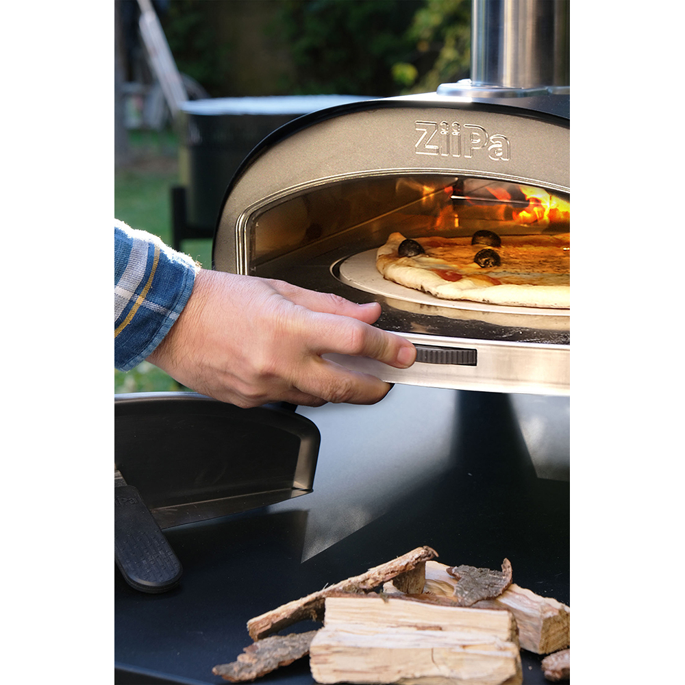 ziipa-piana-stainless-steel-stone-pizza-oven-carbon-black