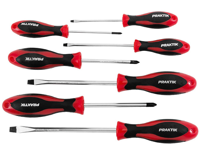 praktik-screwdriver-set-of-7-pieces