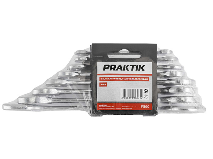 praktik-double-open-end-spanner-set-of-8-pieces-795