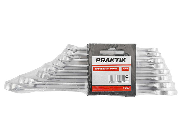 praktik-combination-spanner-set-of-8-pieces-791