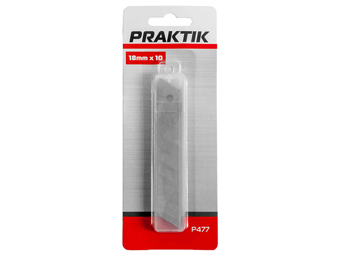 praktik-extra-blades-for-knife-pack-of-10-pieces-18mm