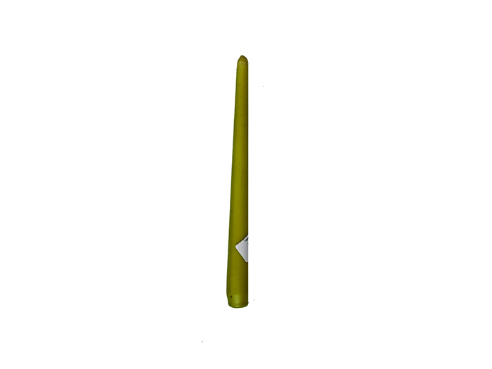 tapered-candle-25cm-light-green