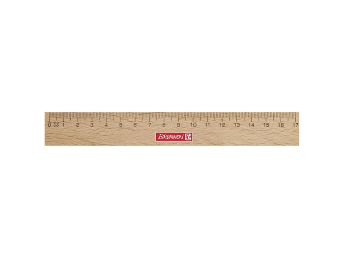 brunnen-wooden-ruler-17cm