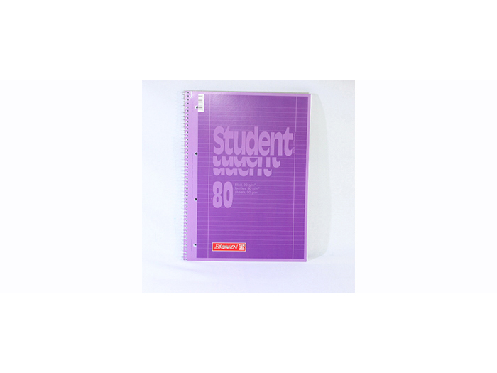 brunnen-student-refill-pad-160-pages-purple
