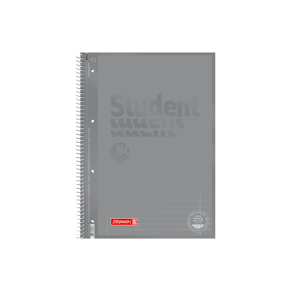 brunnen-refill-pad-160-pages-silver