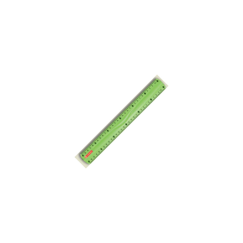 brunnen-ruler-15cm-green