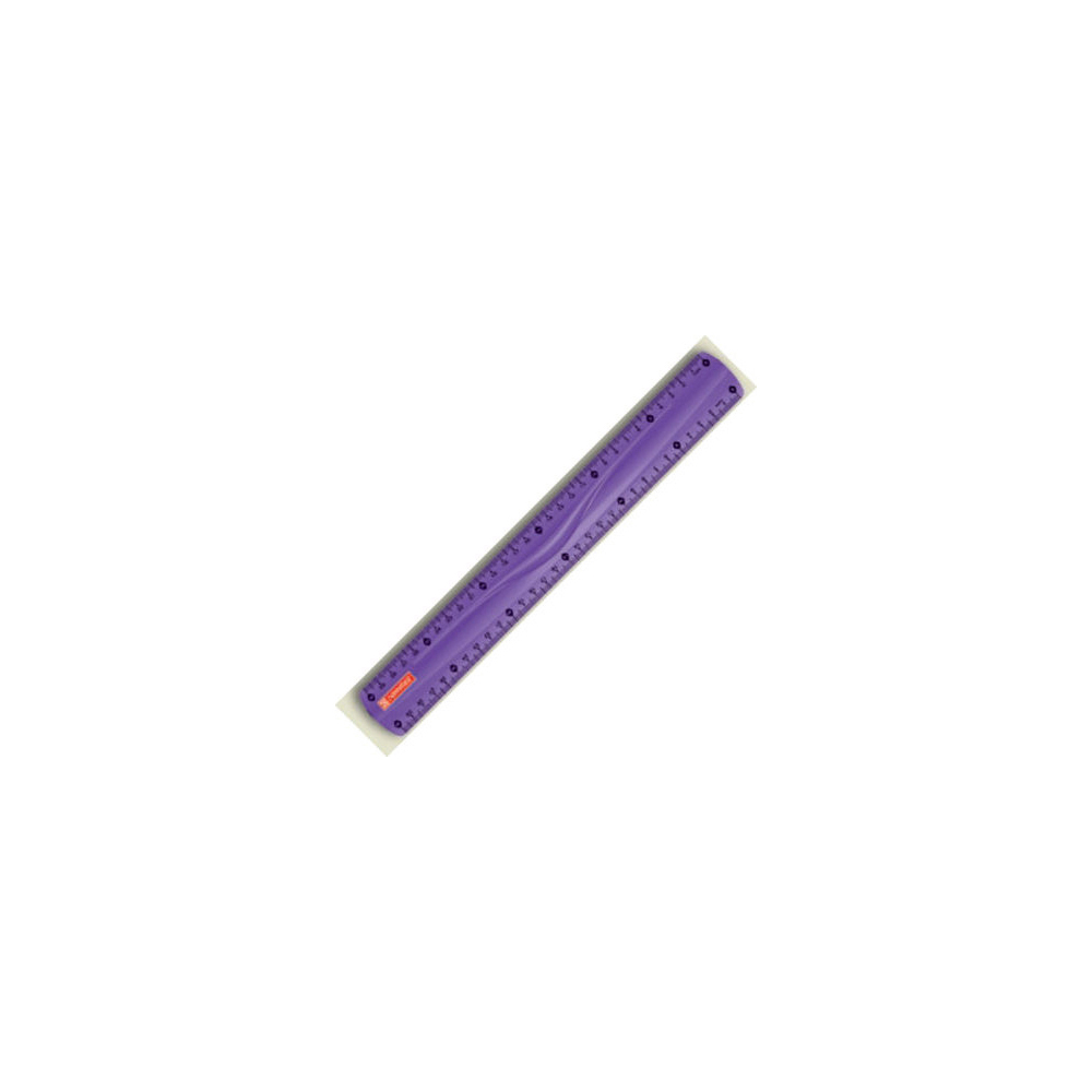 brunnen-ruler-15cm-purple