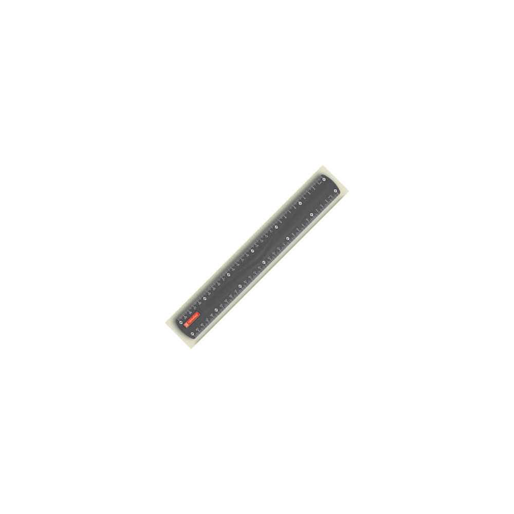 brunnen-ruler-15cm-black
