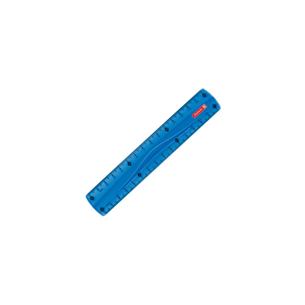brunnen-ruler-15cm-blue