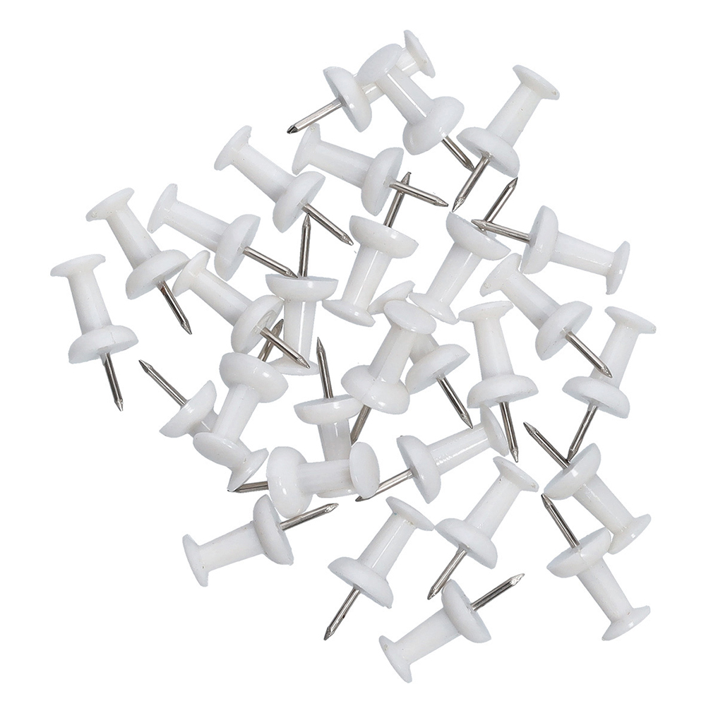 zeller-push-pins-white-set-of-25-pieces