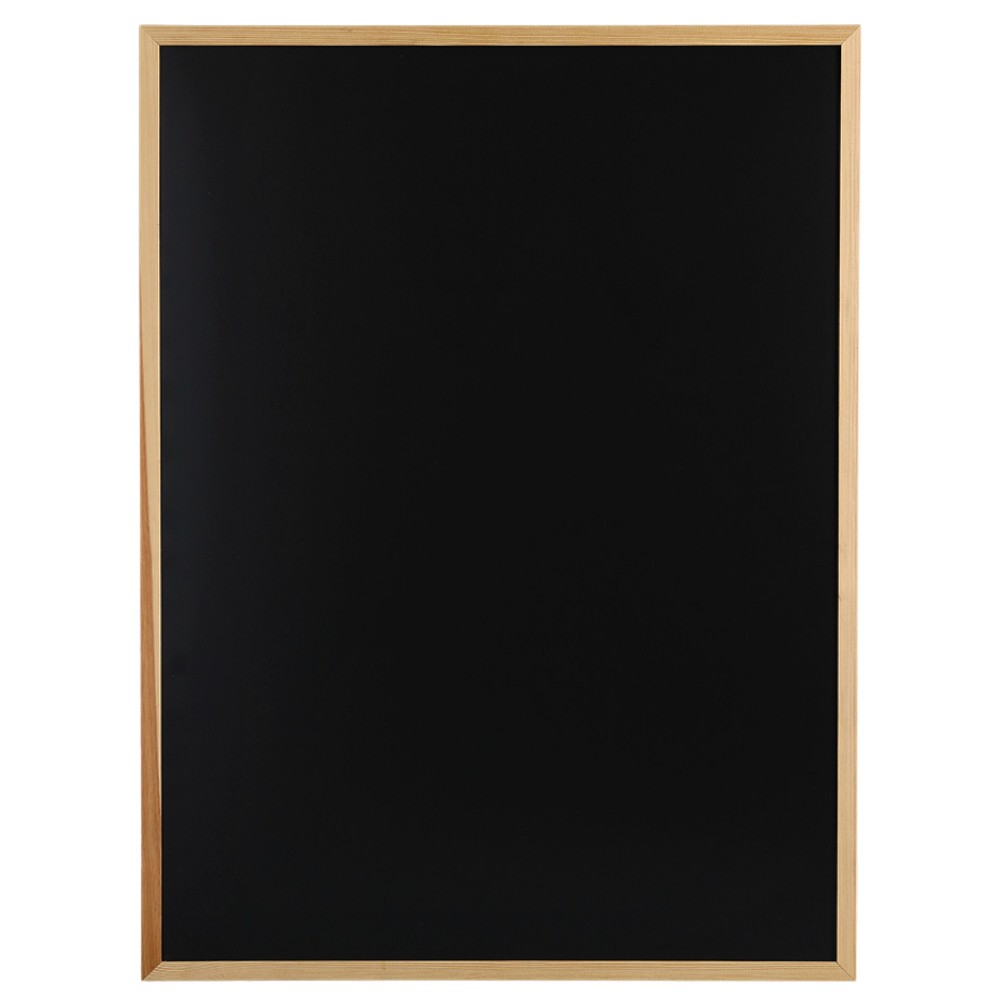 zeller-magnetic-chalkboard-with-pine-frame-60x80-cm