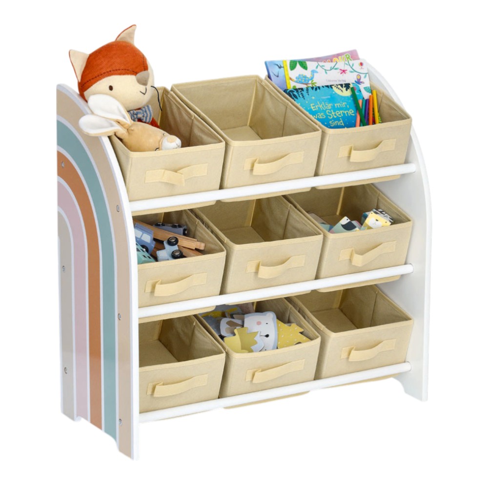 children’s-shelf-“rainbow”-with-9-boxes-mdffabric