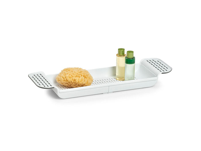 zeller-plastic-bath-rack-in-white-55cm-78cm