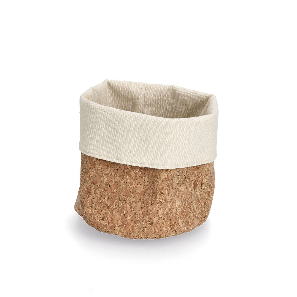 zeller-cork-cotton-storage-basket-13cm