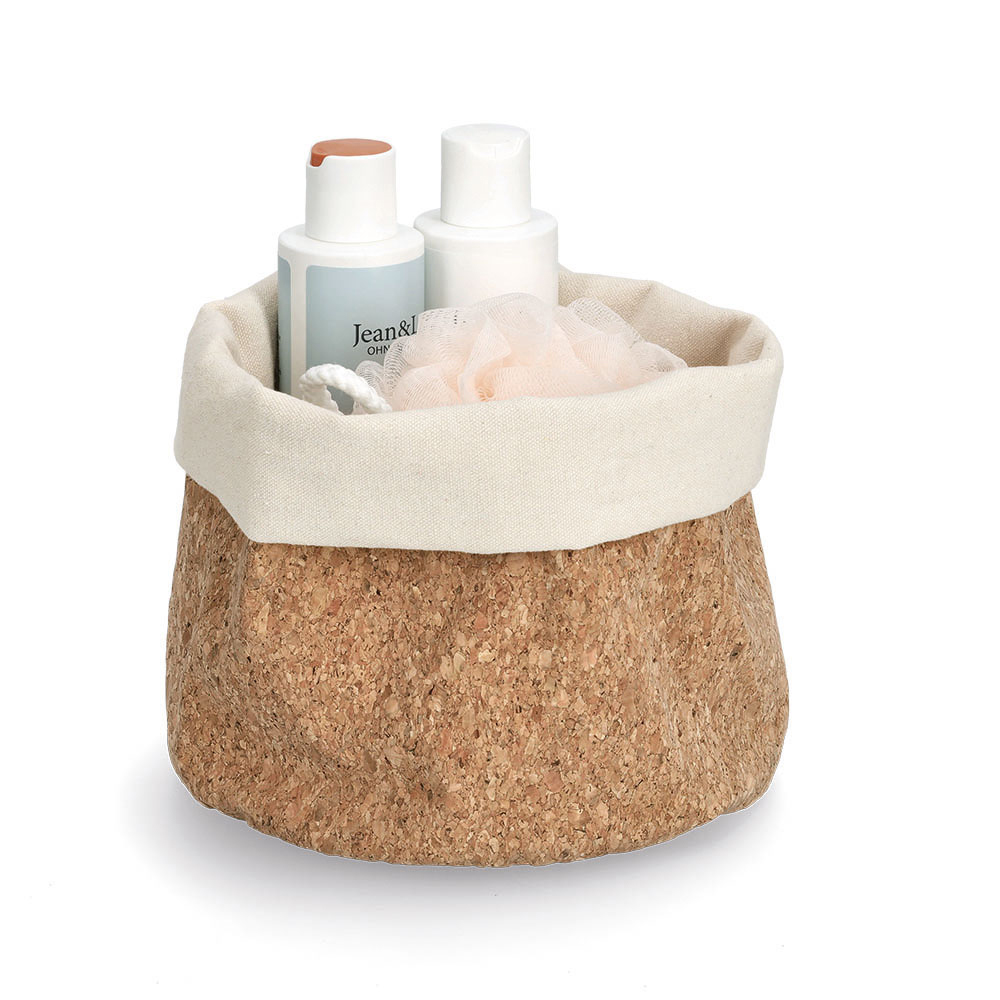 zeller-cork-cotton-storage-basket-20cm