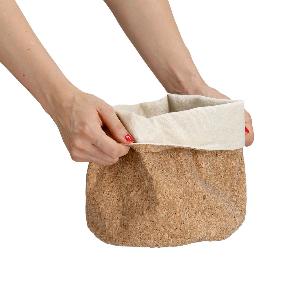 zeller-cork-cotton-storage-basket-20cm