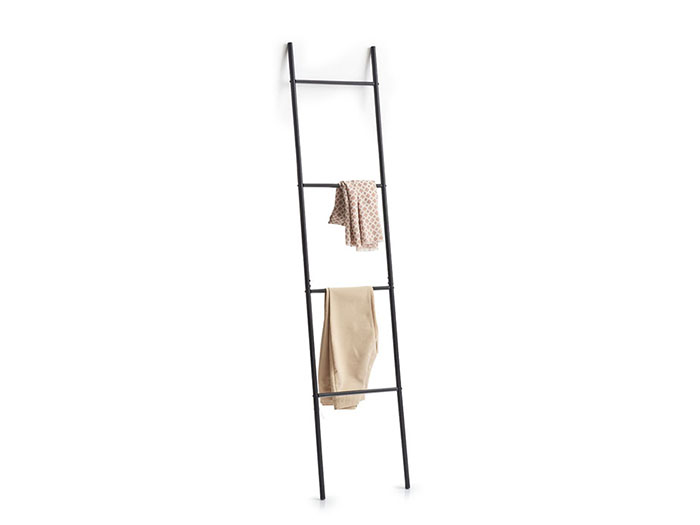 zeller-metal-ladder-for-towels-black