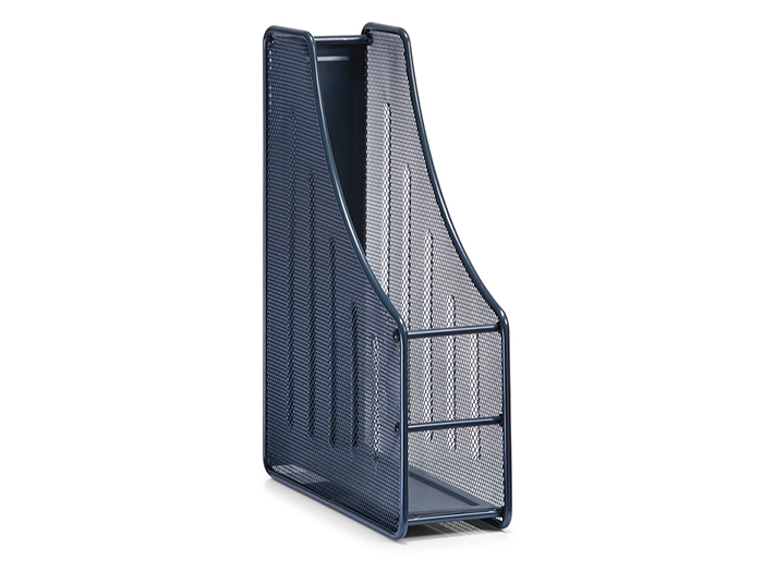 zeller-mesh-standing-magazine-file-holder-dark-grey