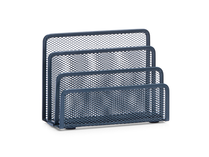 zeller-metal-mesh-letter-organizer-in-grey-17cm-x-8cm-x-13-5cm