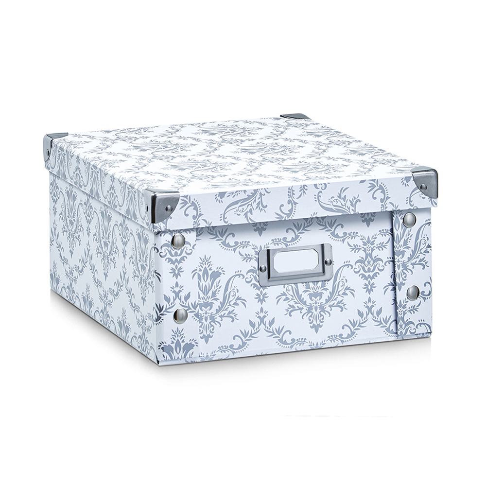 zeller-vintage-design-cardboard-storage-box-white-31cm-x-14cm