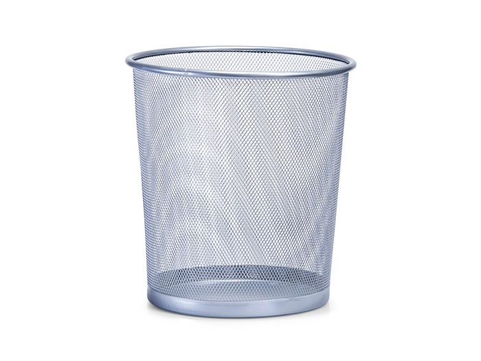zeller-mesh-waste-paper-basket-grey-26cm-x-28cm