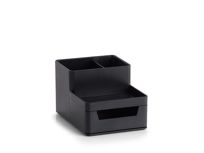zeller-plastic-desk-organizer-black-11cm-x-15cm-x-10cm