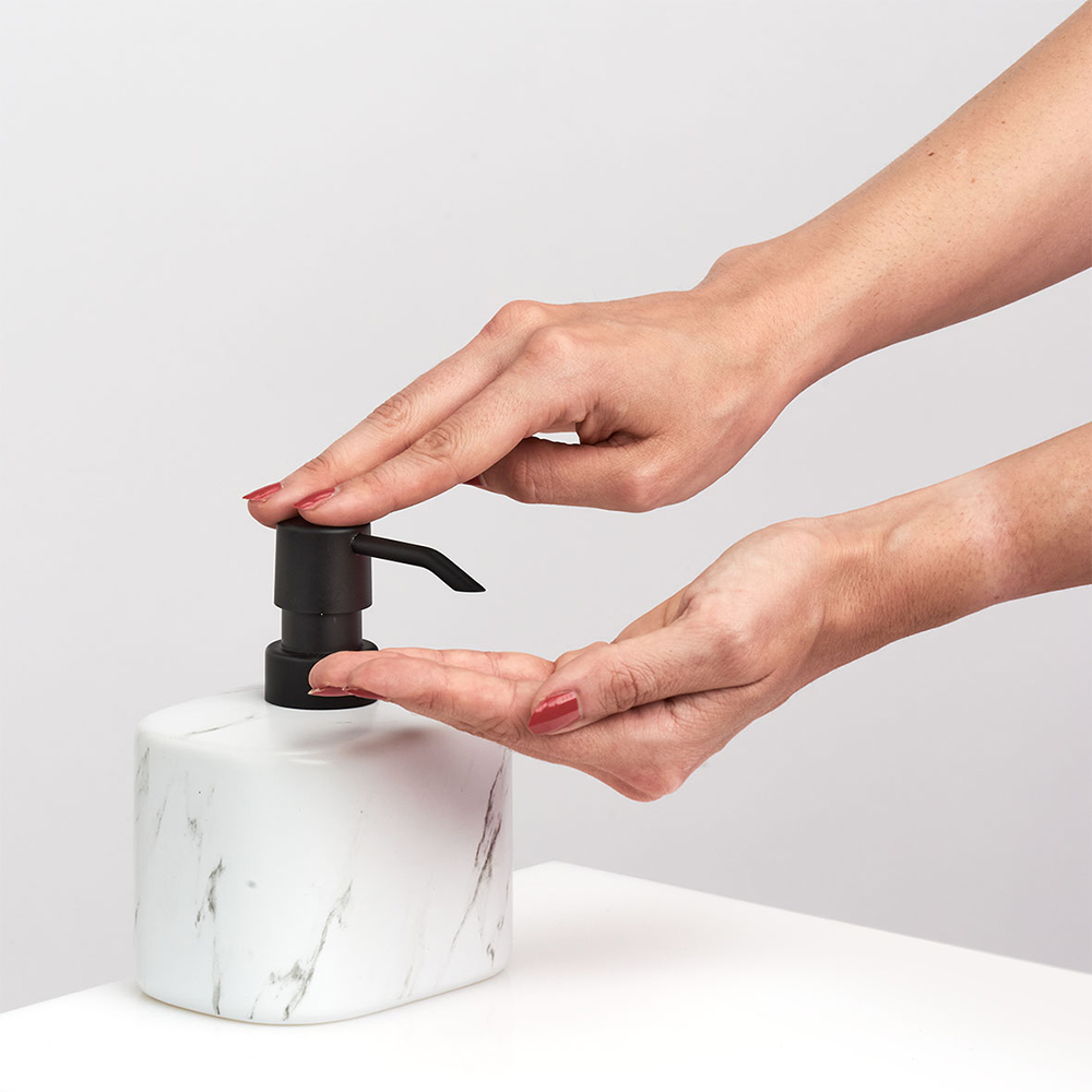 zeller-ceramic-marble-liquid-soap-dispenser-white