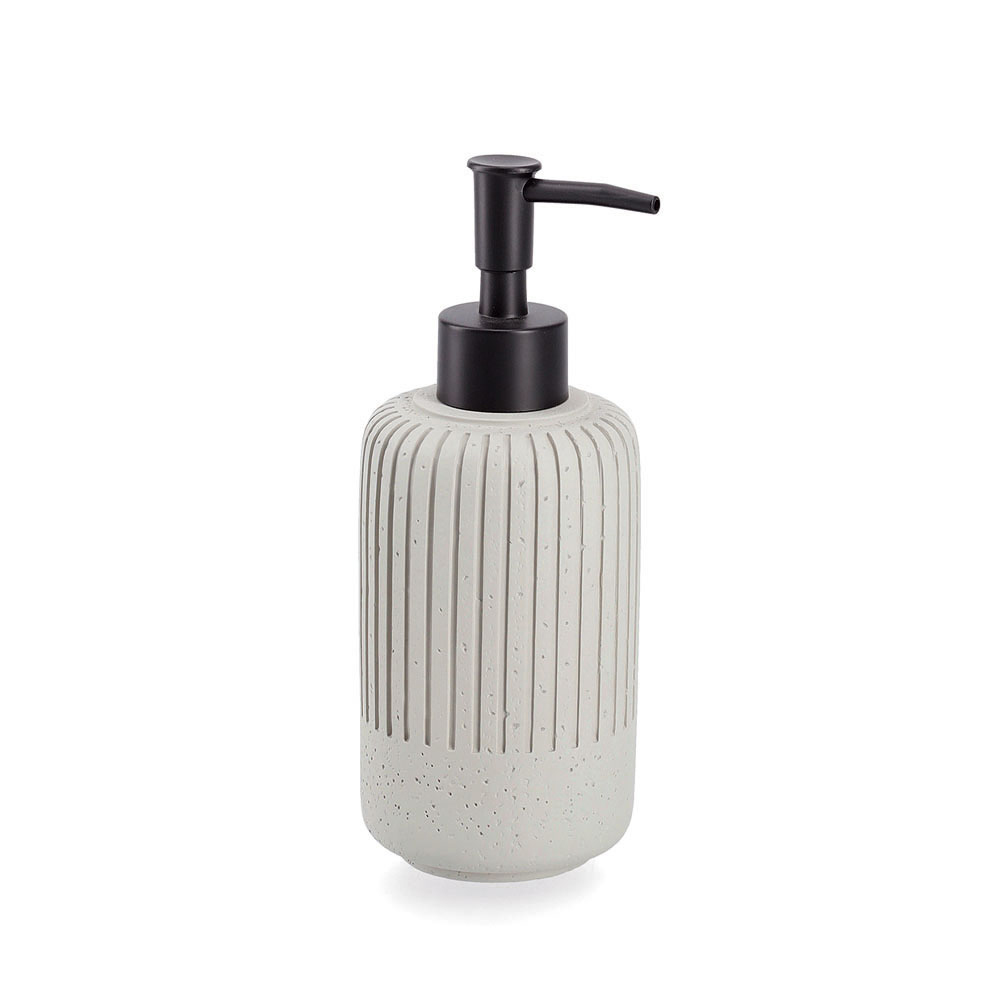 zeller-cement-liquid-soap-dispenser-light-grey-300ml