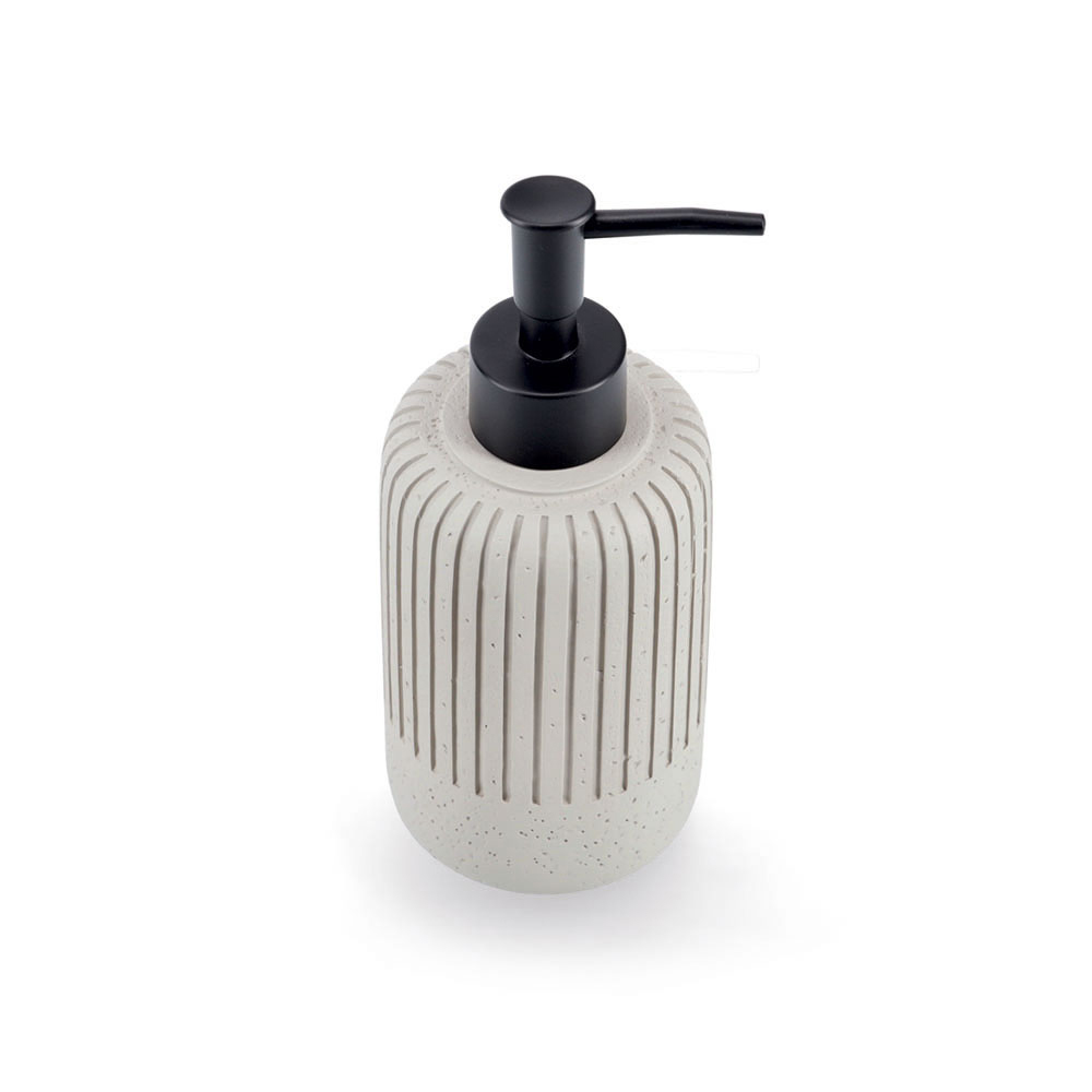 zeller-cement-liquid-soap-dispenser-light-grey-300ml