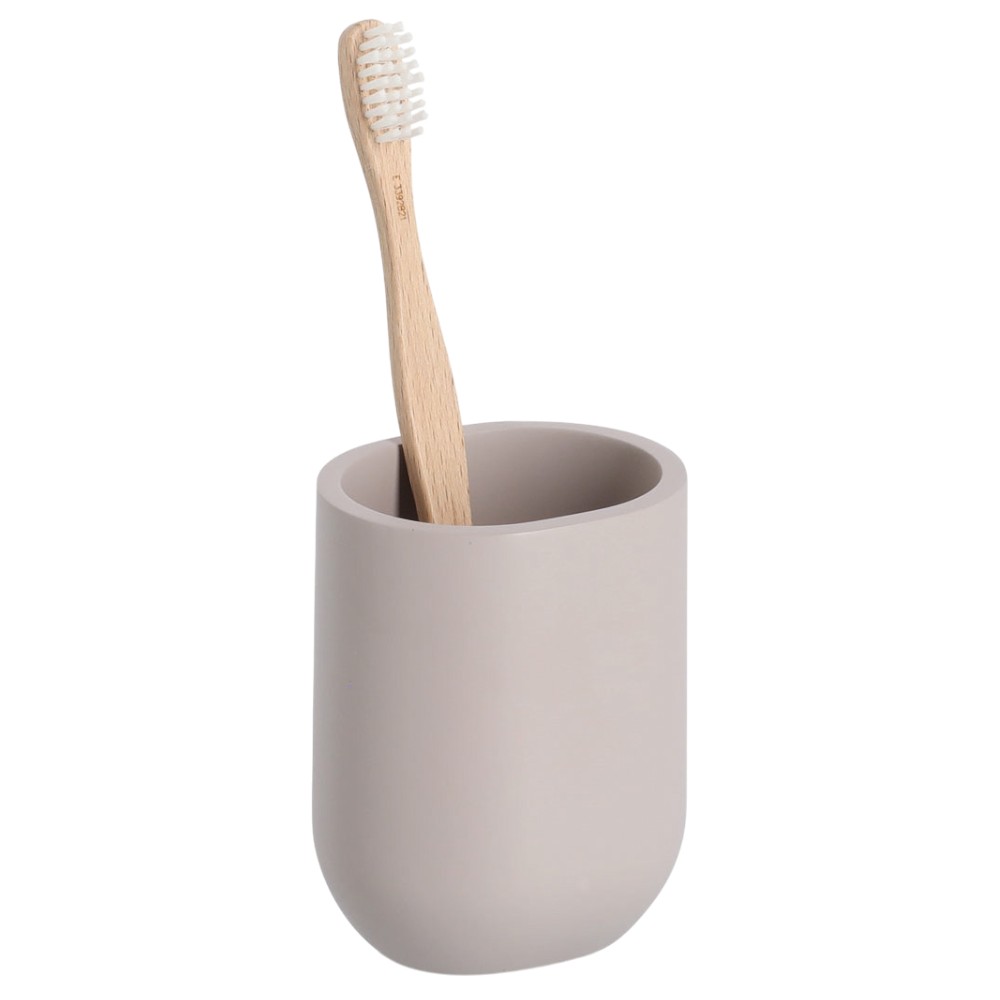 polyresin-bathroom-tumbler-greige-8-x-6-5-x-10-cm