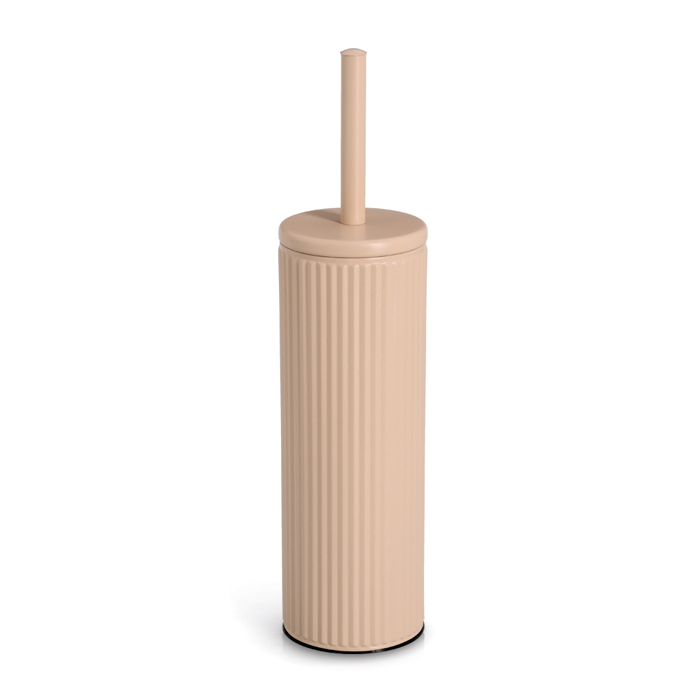 zeller-stainless-steel-plastic-toilet-brush-with-holder-almond-beige