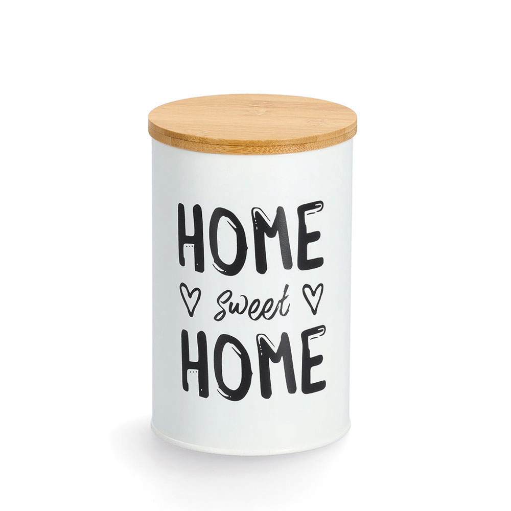 zeller-home-sweet-home-design-storage-jar-with-bamboo-lid-1l