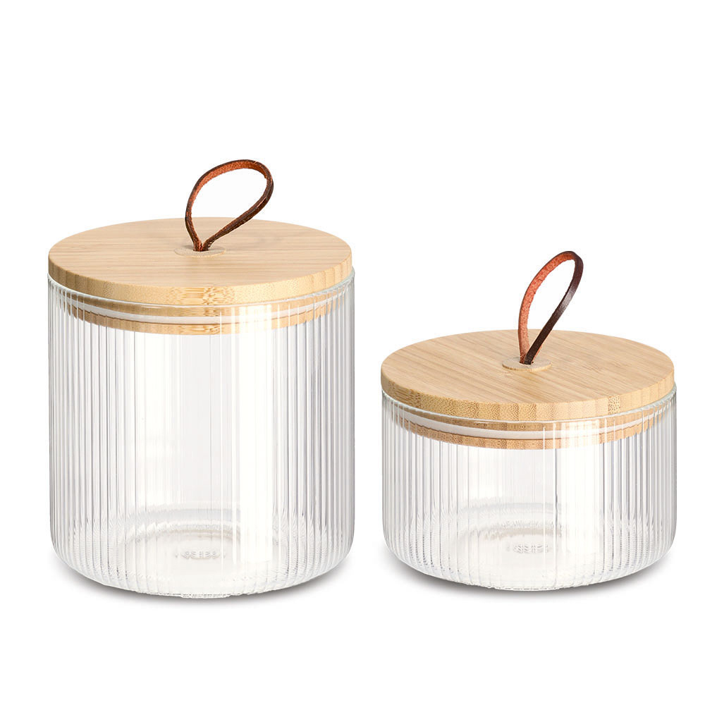zeller-glass-storage-jar-with-bamboo-lid-520ml