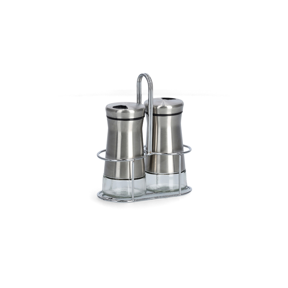 zeller-glass-stainless-steel-condiment-set-of-3-pieces