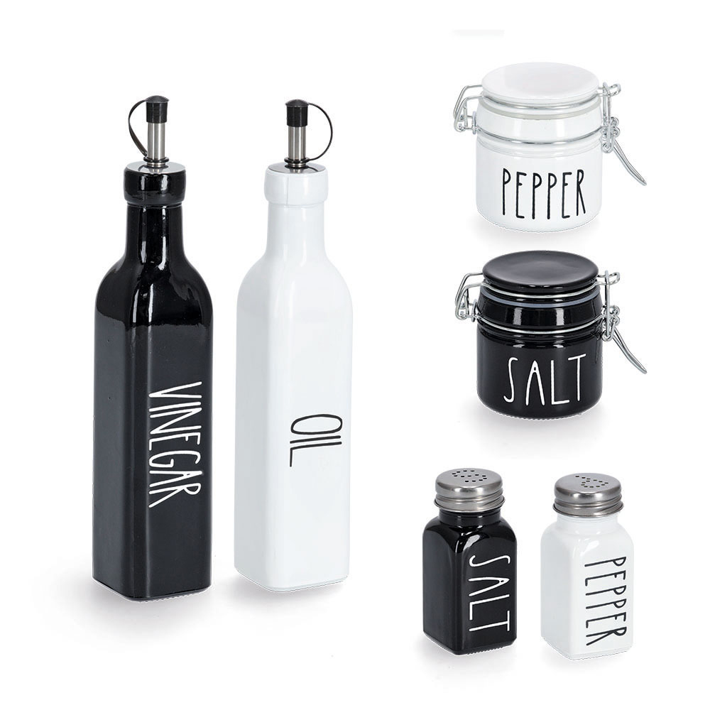 zeller-glass-metal-salt-shaker-black-80ml