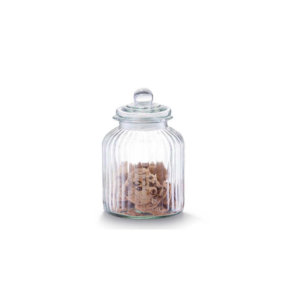 zeller-nostalgia-glass-storage-jar-3-8l