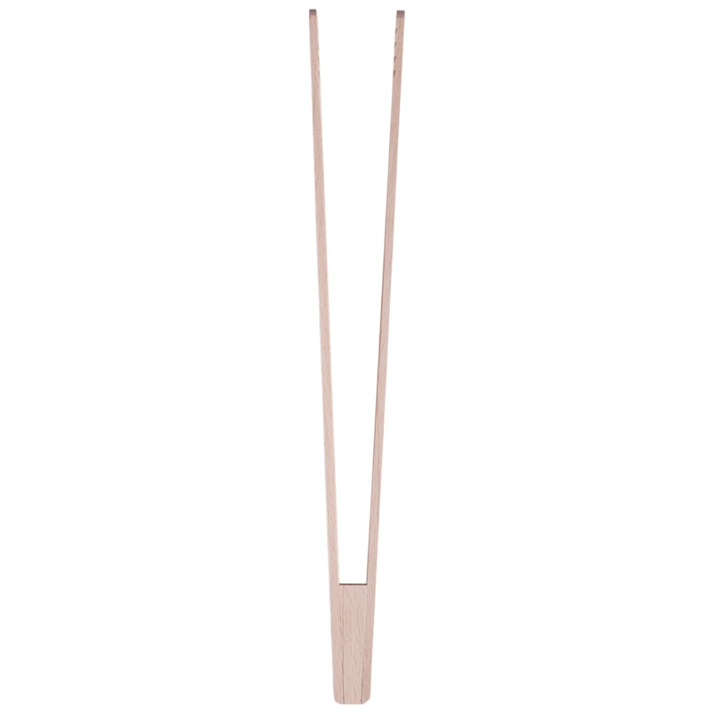 zeller-beechwood-barbecue-tongs-32cm