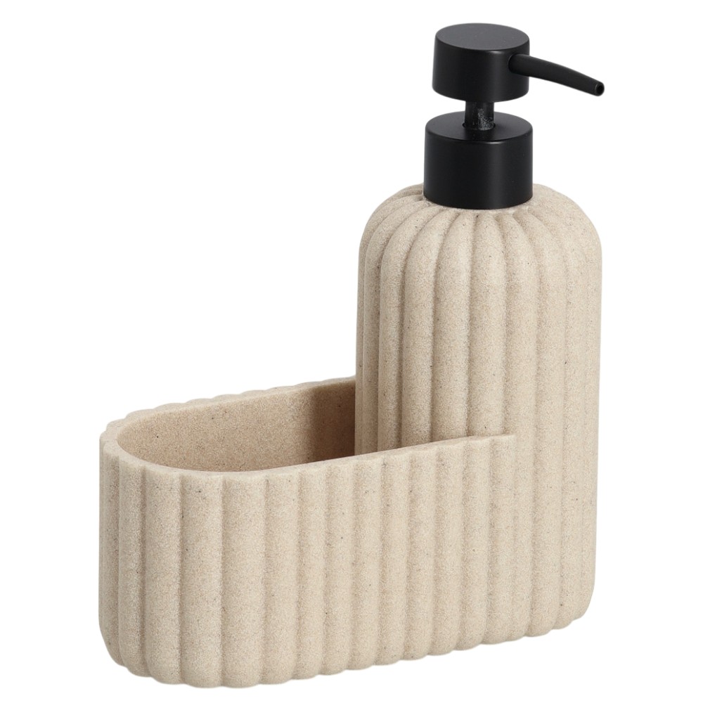 zeller-polyresin-sink-organiser-beige