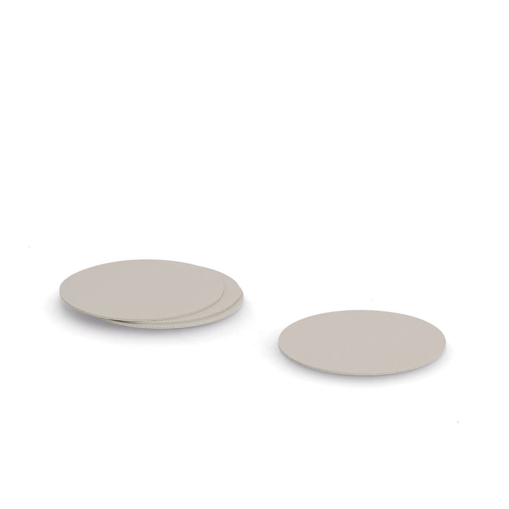 zeller-artificial-leather-coaster-set-of-4-pieces-taupe