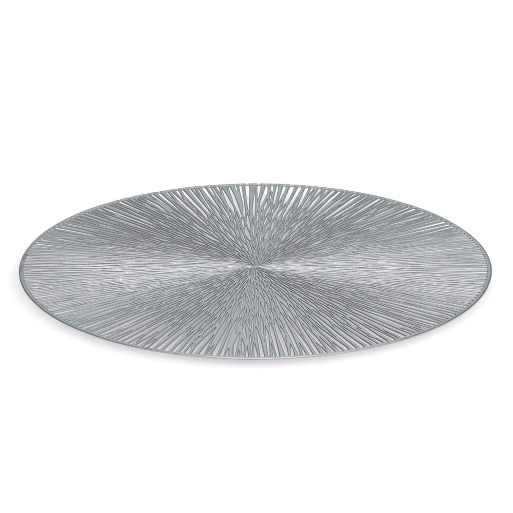 zeller-plastic-round-placement-silver-38cm