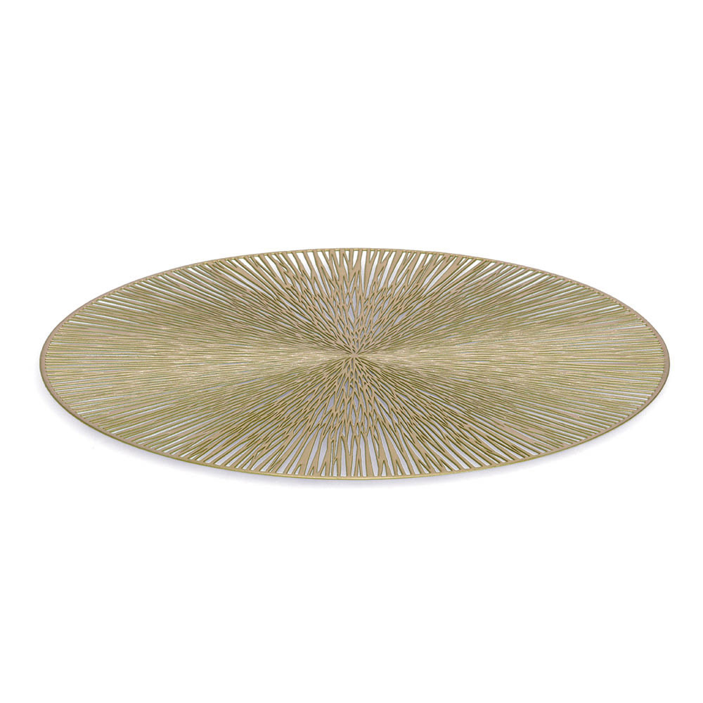 zeller-plastic-round-placement-gold-38cm